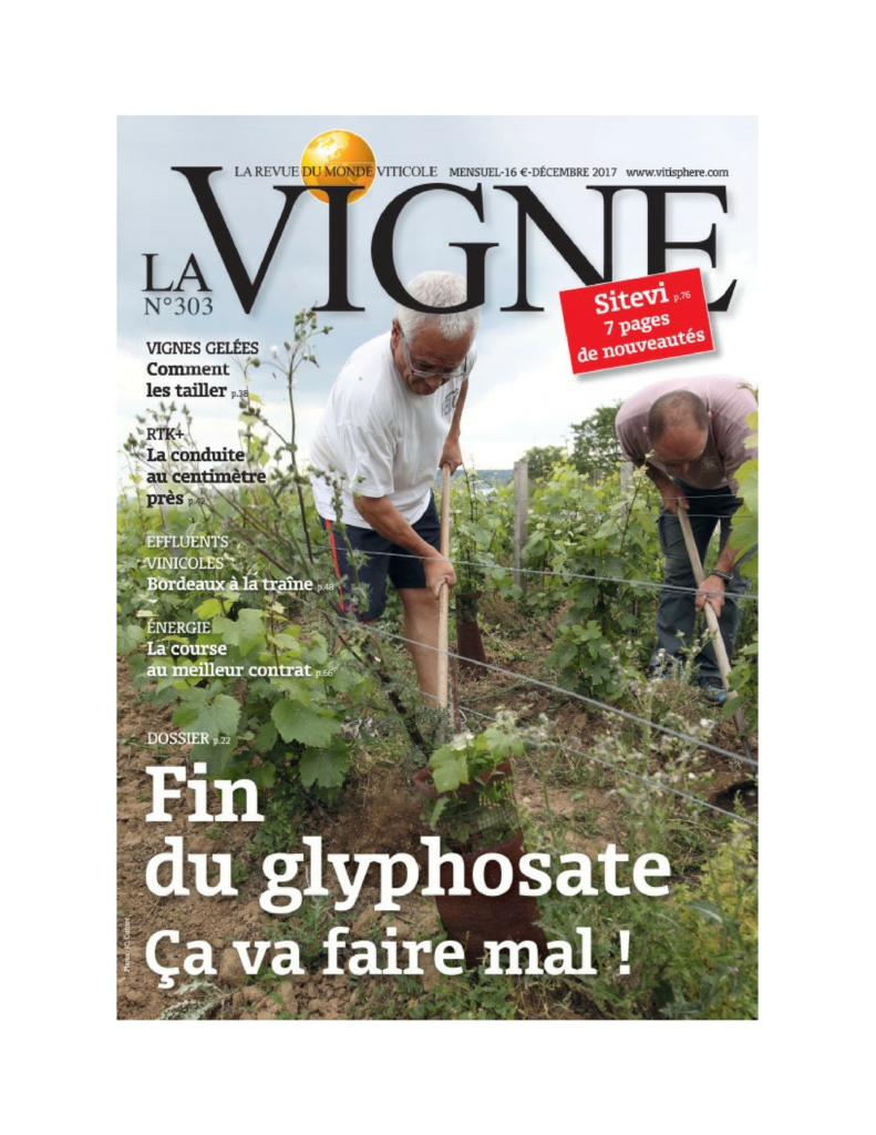 Opéra Energie dans La Vigne, la revue du monde agricole